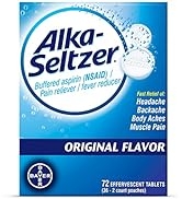 Alka-Seltzer Original Effervescent Tablets, fast relief of headache, muscle aches, and body aches...